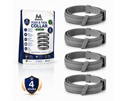 Mamosta® Vlooienband Kat - Katten Tekenband – 8 Maanden Bescherming – Anti Vlooien & Teken voor Katten – Verstelbare Veiligheidshalsband – Waterproof & Geurloos