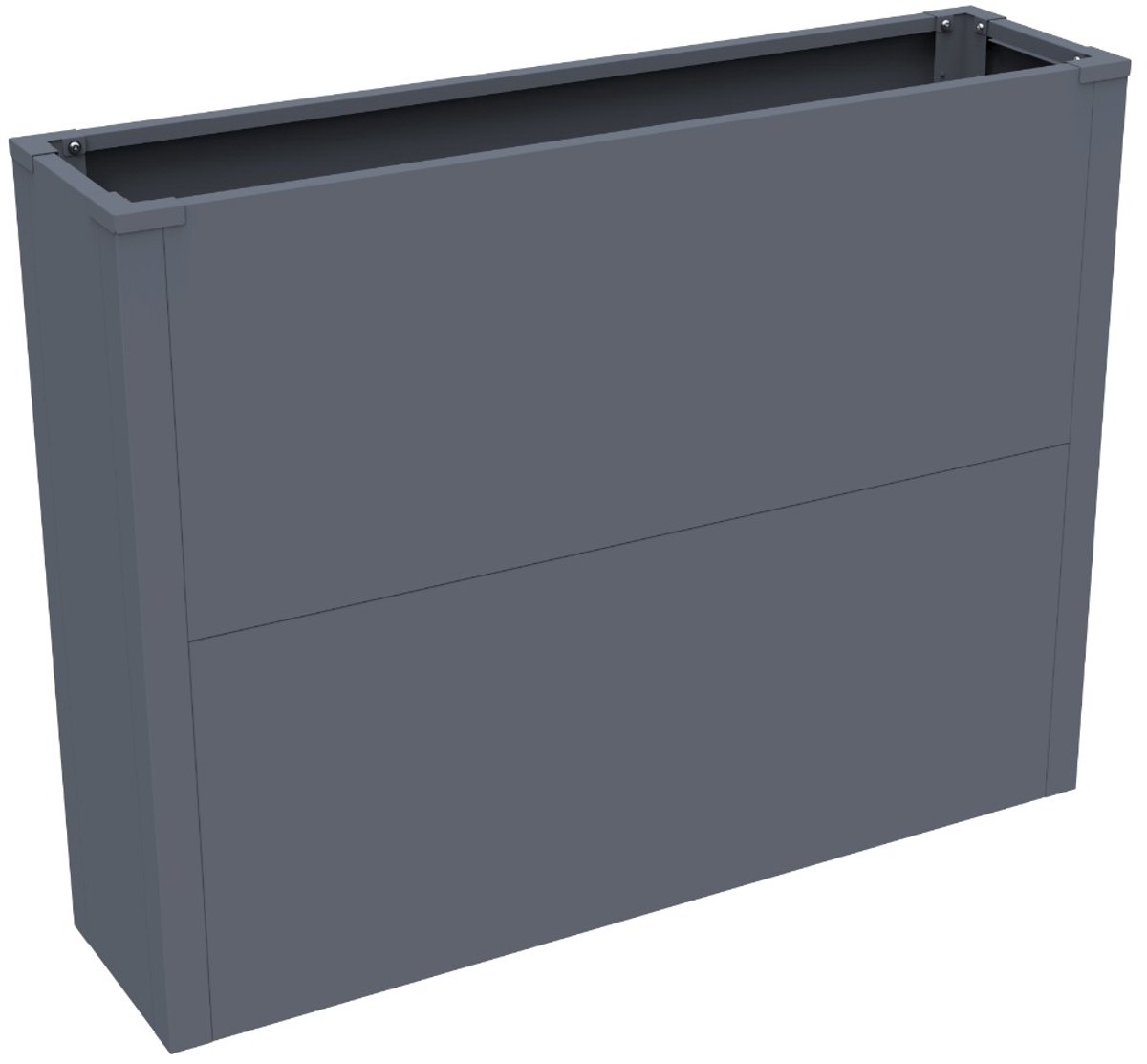 TuinChamp Plantenbak staal 100x25x77 cm