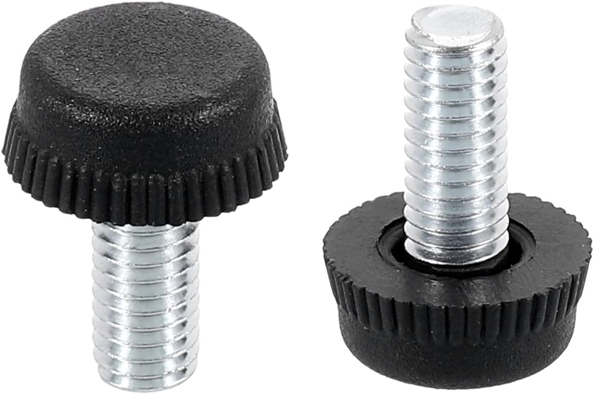 Verstelbare Meubelglijders voor Meubels - 8 Stuks - 6 x 10 x 15 mm - Perfect voor Stabiliteit en Bescherming van Vloeren - Zwart