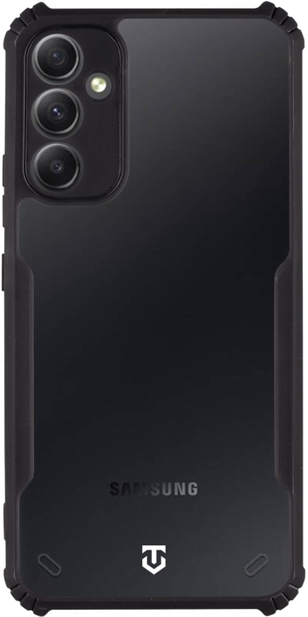 Tactical SM-S948B Galaxy S26 Ultra Quantum Stealth Cover – Transparant Hoesje – Clear Black