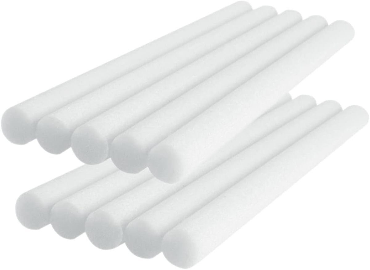10 Stuks Vervangbare Geursticks voor Auto Diffuser - Essentiële Olie, Luchtbevochtiger, Ar