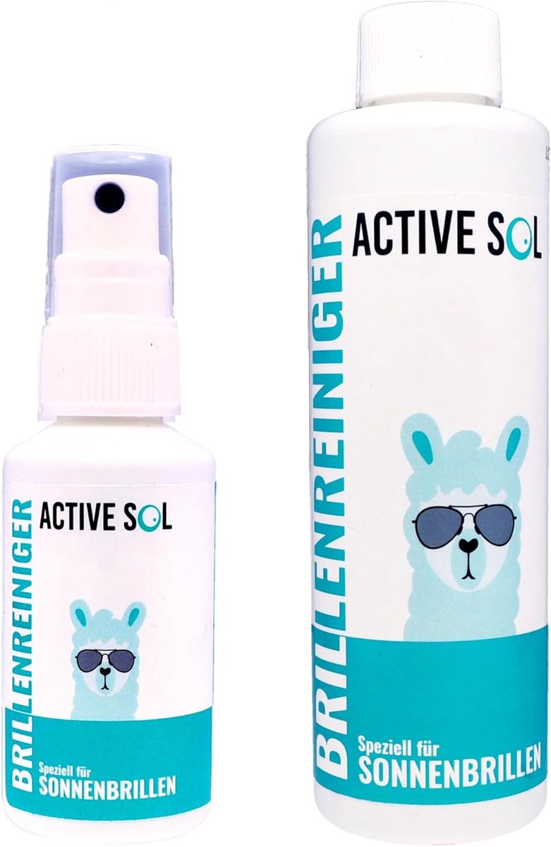 SnelShoppen - Brilreiniger Zonnebrillen 50 ml + Navulfles 250 ml - Streepvrije Glans, Neutrale Geur, Alcoholvrij, Geschikt voor Gespiegelde Glazen - M