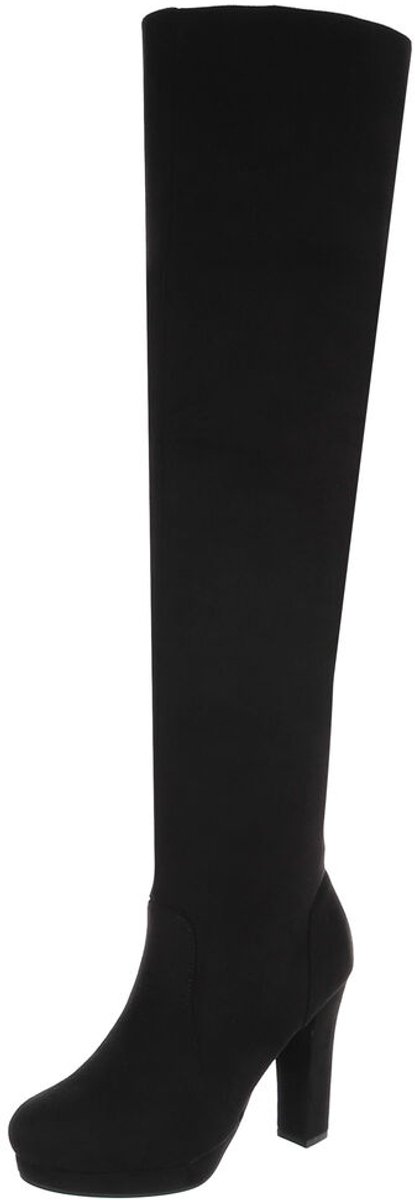 Overknee laars met hak - dames - stijlvol Mt:40
