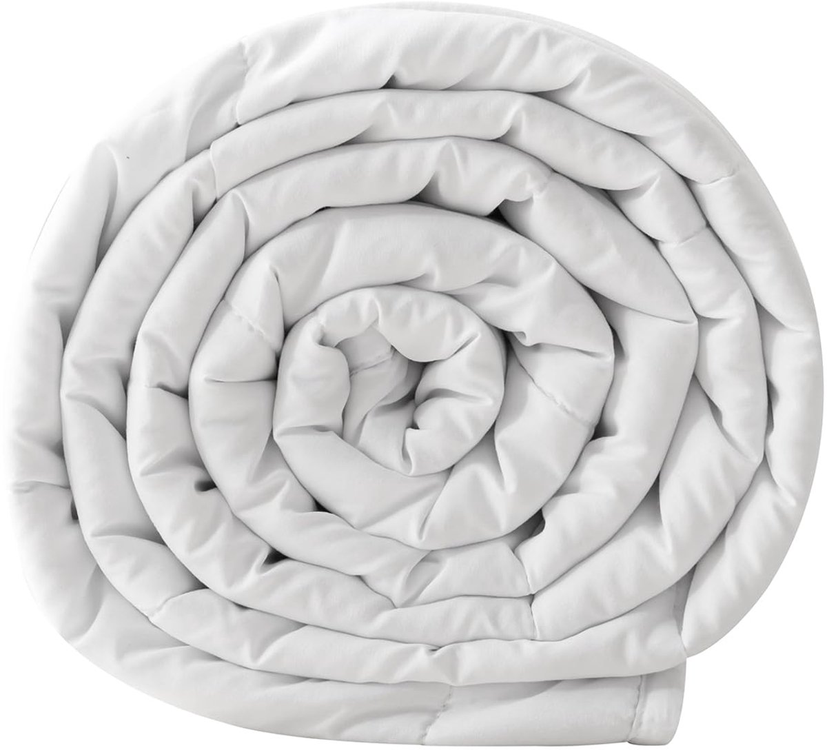 SnelShoppen - Good Nite Zomerdekbed 220 x 240 cm - Lichtgewicht Microvezel Dekbed - Wit - Ideaal voor Zomernachten - Comfortabel en Ademend
