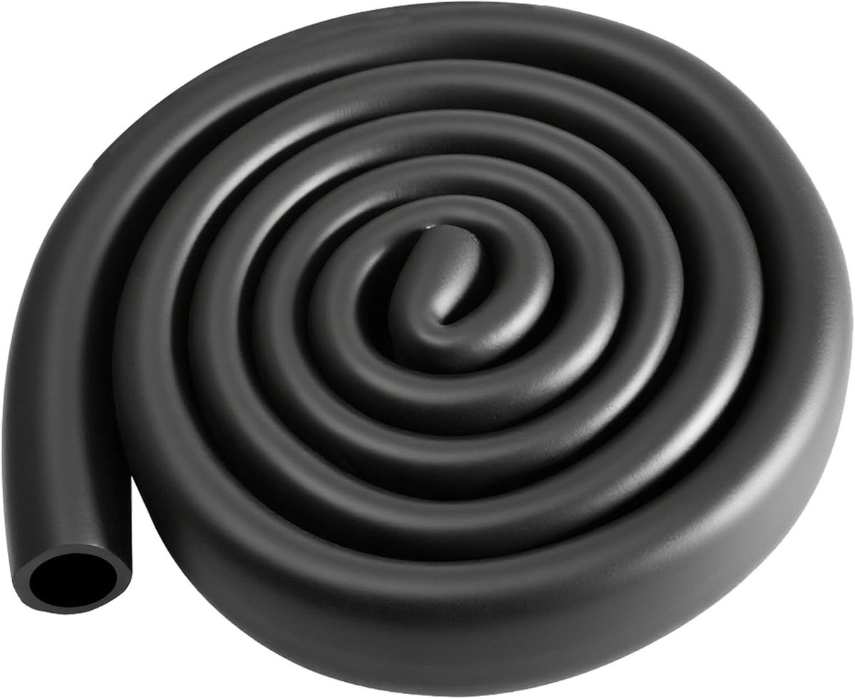 Isolatie voor leidingen van schuimrubber, 13 mm x 9 mm, 1.8 m, Geluidsisolatie, Warmte- en waterleidingen, Klimaatbuizen, Zwarte schuimrubber buis