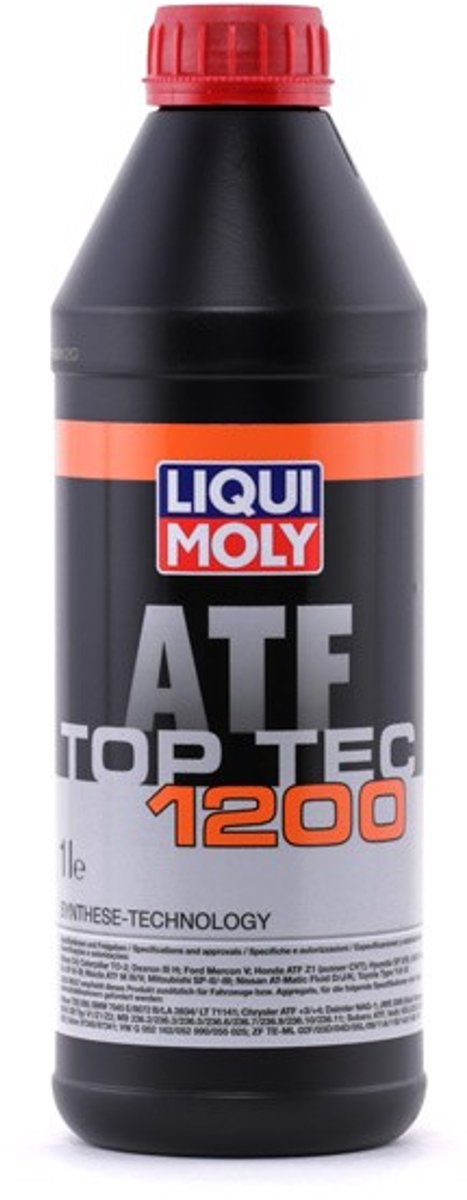 LIQUI MOLY Liqui Moly 3681Top Tec ATF 1200 Versnellingsbakolie DSG ( 1L ) Automatische Transmissie Dexron III H Mercon V ATF Z1 MB236 (3681)