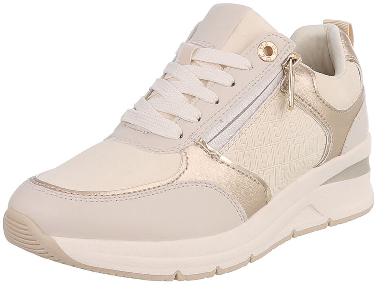 Sneaker - Vetersluiting en rits - Dames Mt:41