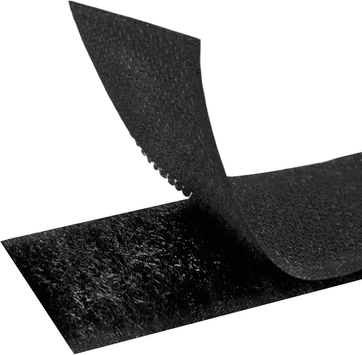 SnelShoppen - Hook and Loop Zwart voor Sewing - Dubbelzijdig - 5 M x 40 mm - Extra Sterk en Weerstandbiedend - Perfect voor Kleding, Knutselen en DIY