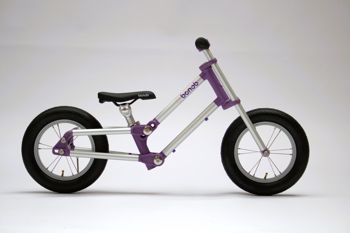 bonob 2 - Loopfiets - Paars - Stap 2 bonob 1TO3
