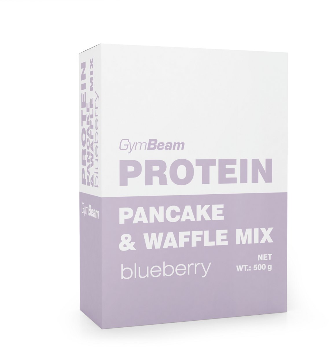 GymBeam Eiwit Pannenkoek & Wafel Mix 500 g bosbessen