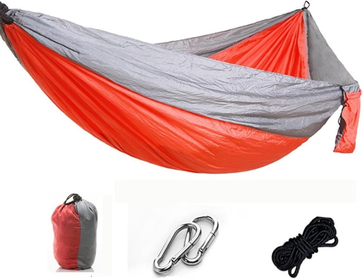 Buitenhangmat - Kampeerhangmat Tuinschommel - Ontspannen in de natuur - Scheurvast parapludoek - 270x140 cm - Niet gespecificeerd