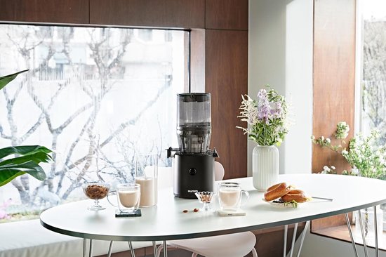 SnelShoppen - Hurom Slow Juicer - Fruit en Groente Juicer - H320N - Elektrische Koudpers - Stille Motor - Eenvoudig Schoon te Maken - Grote Container — afbeelding 4