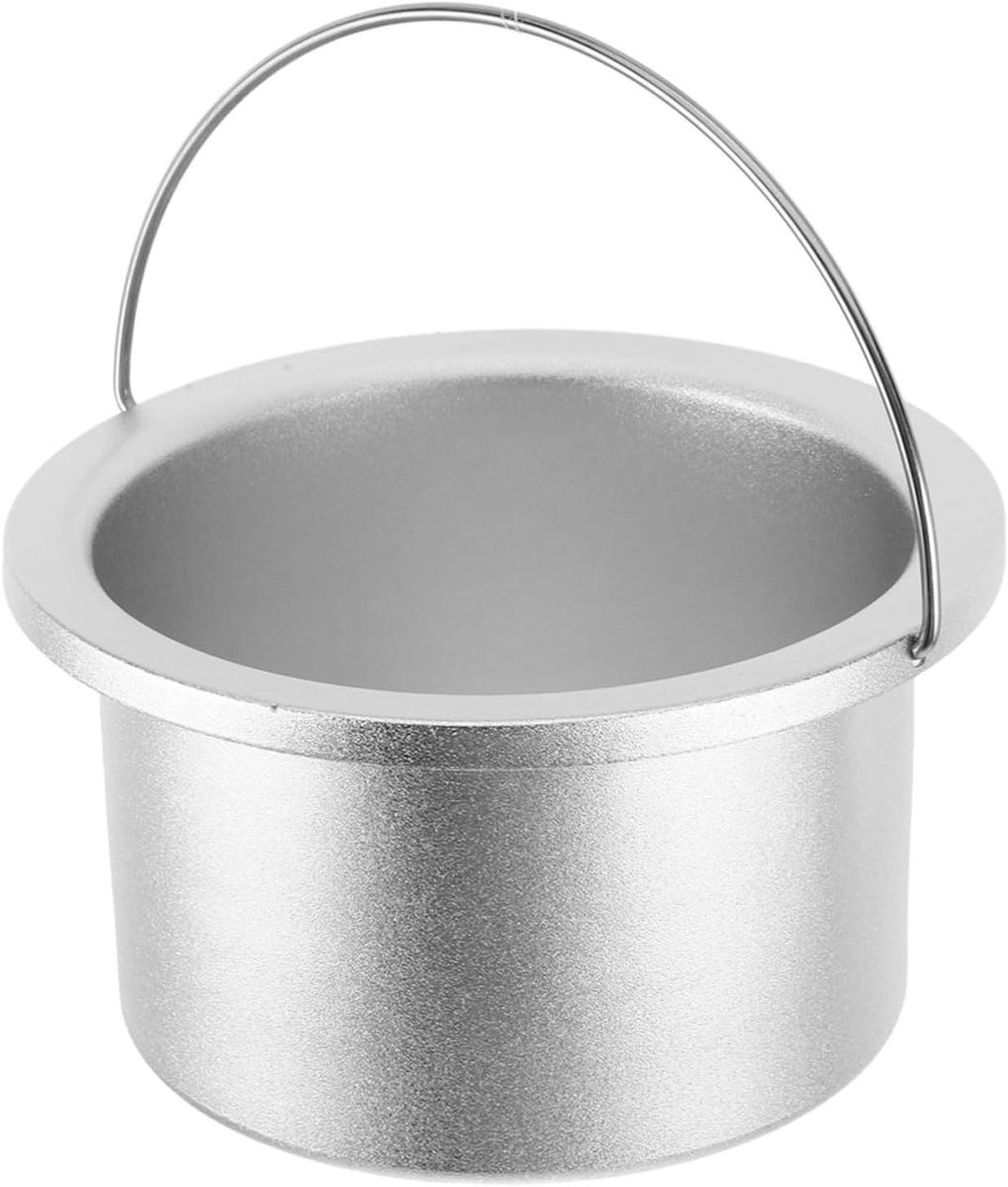 Aluminium Wax Smeltpot - Vervangende Pot Harsverwijdering - Efficiënt Ontharen - Gelijkmatige Warmteverdeling - 132 x 108 x 7 cm