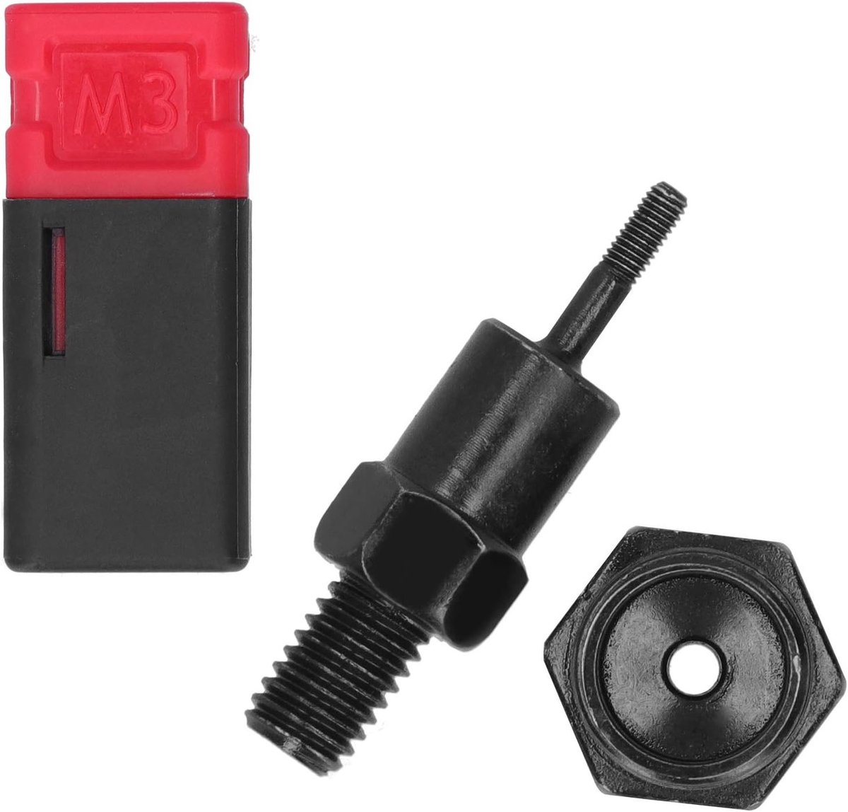 Vervangende mandril voor handmatige moerriveteerapparaten, M3 klinkhamer punt en accessoires voor reparatie.