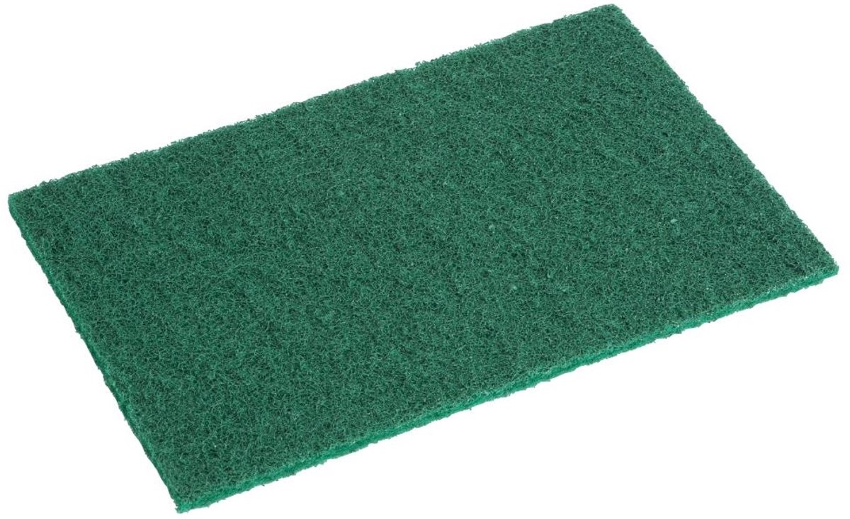 Jantex grote schuursponsen - groen (verpakking van 10)