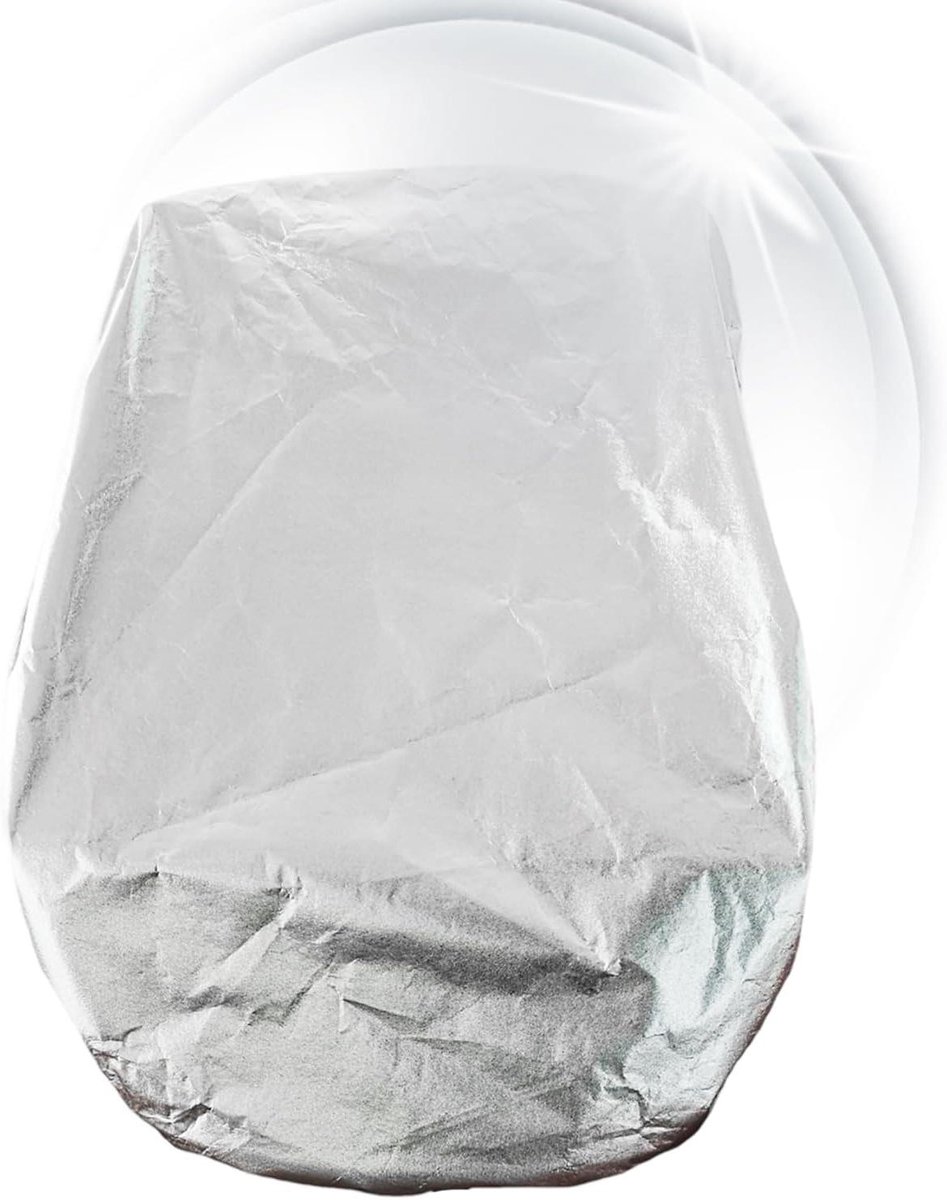 Autostoelhoes Baby - Zonneklep Autostoel - Bescherming Tegen Zon - Opvouwbaar Compact - 18 x 16 x 4 cm - Zilverkleurig
