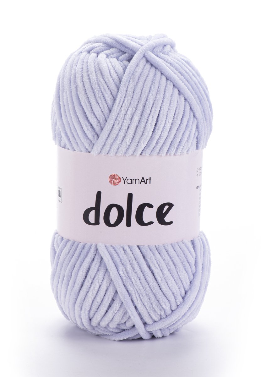 YarnArt Dolce Chenillegaren - 100% Micropolyester - voor Amigurumi Haken en Breien - 100g / 120m - Kleur 776