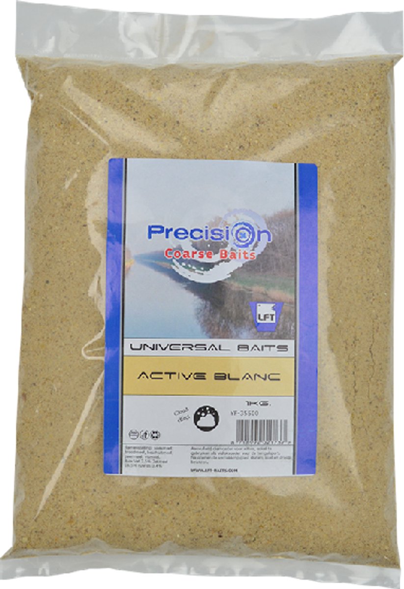 LFT wielco precision Universal Active baits 1kg blanc