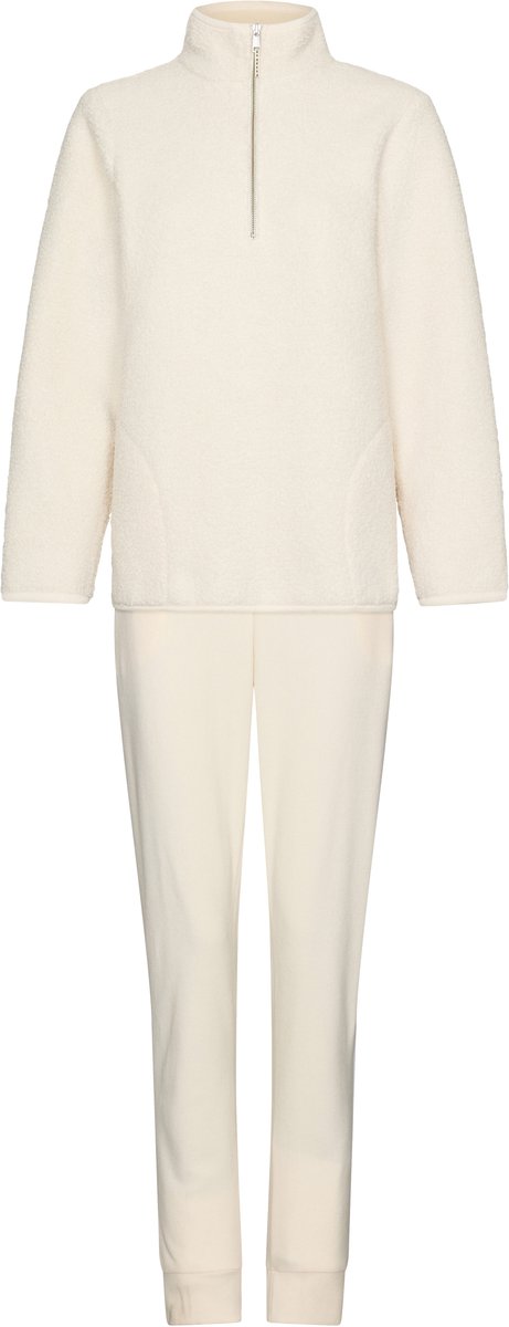 MyRebelle - Huispak - Cozy - Fleece - Ecru - Rits - Maat 40
