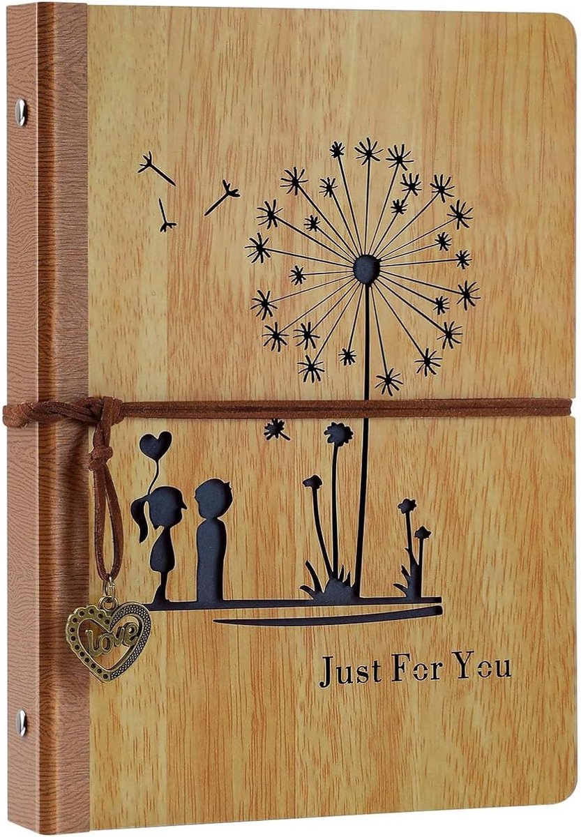 Notitieboek A5 - Dandelion motief - 200 pagina's dik papier - Ideaal voor notities - ShopVlot