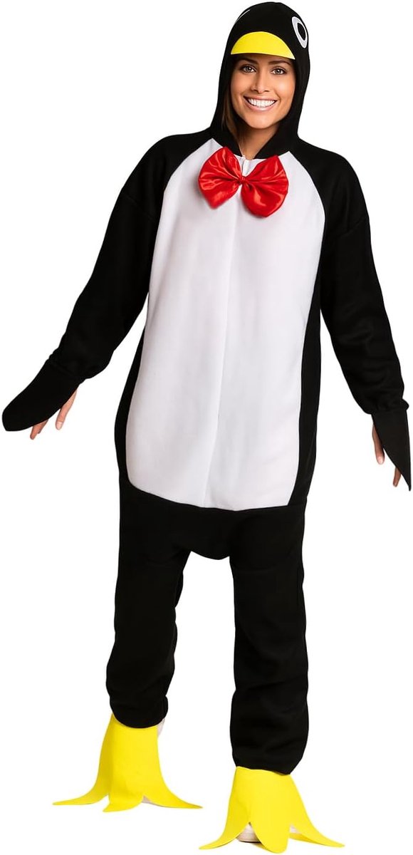 Kostuum Pinguinpak Dierenkostuum Penguin Onesie Unisex Dieren Kostuum