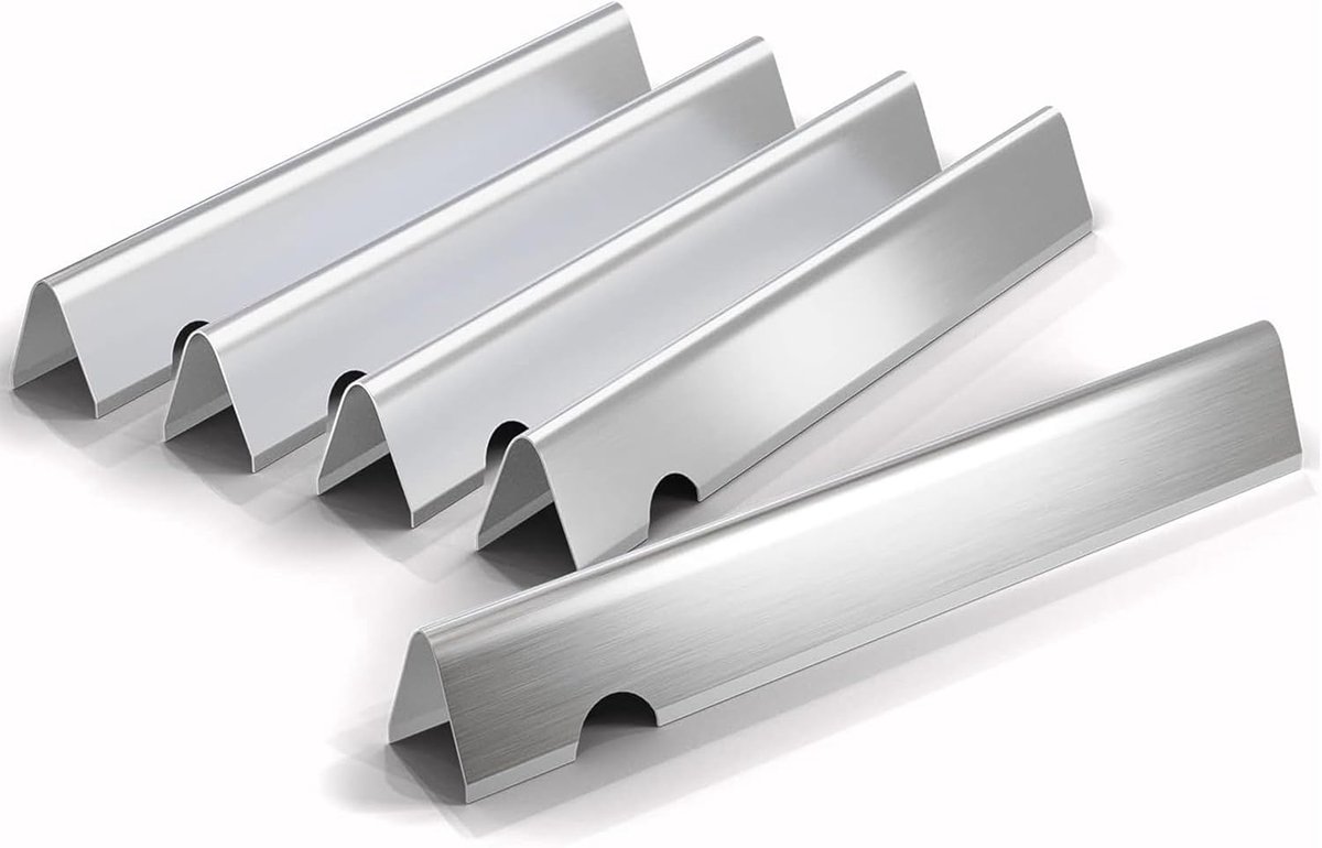 43,4 cm flavorizer bars voor Weber Genesis II/LX 300 Serie II E-310, II E-330, II E-335, II S-335, II LX S/E-340, Genesis II 210, LX 240 (2017 en Newer), verwarmingsplaten voor Weber