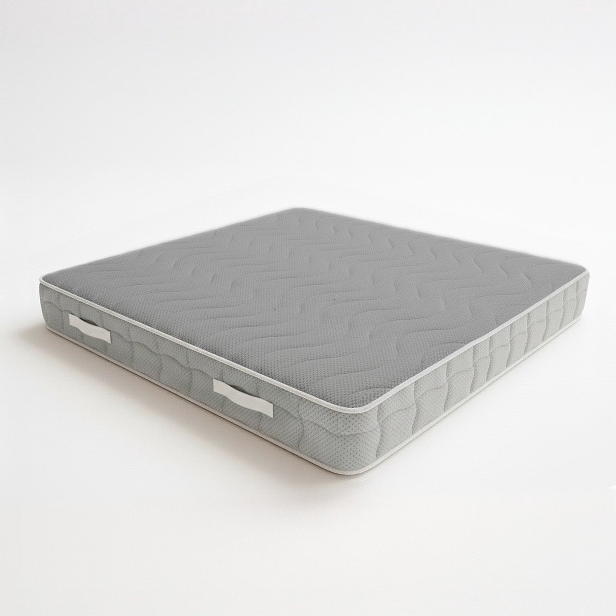 The White Stone Matras 180x200 cm van Memory Foam | Hoogte 25 cm | Orthopedisch Matras met 9 Zones, Hypoallergeen | Anti-Huisstofmijt en Antibacteriële Hoes
