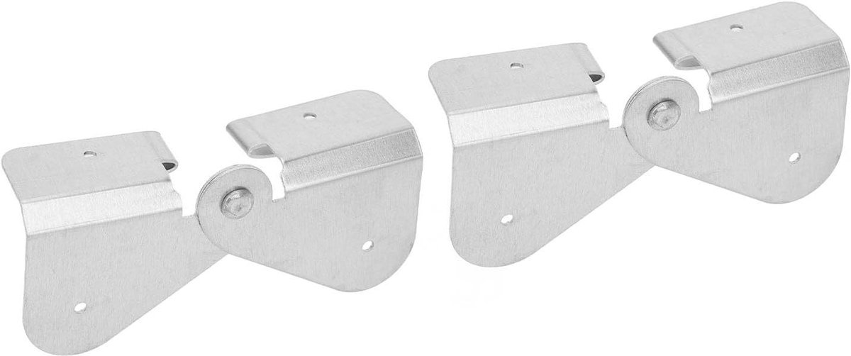 Regenpijp Verlengstuk - Afvoer Verlenging - Drainage Verbeteren - Opklapbaar Ontwerp - 11 x 5 x 2 cm - Grijs