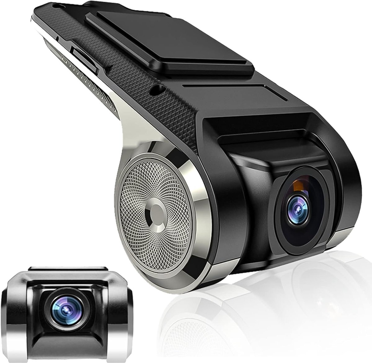 - Auto DVR Dashcam Mini-autocamera 170 ° groothoek autocamera USB-minirecorder, nachtversie videorecorder met G-sensor, lusopname, parkeerbewaking voor Android autoradio autocamera