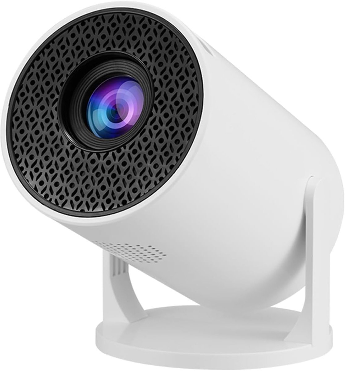 Mini projector 1080P - Draagbaar met WiFi en Bluetooth - 270° verstelbaar - Geschikt voor telefoon en laptop - ShopVlot