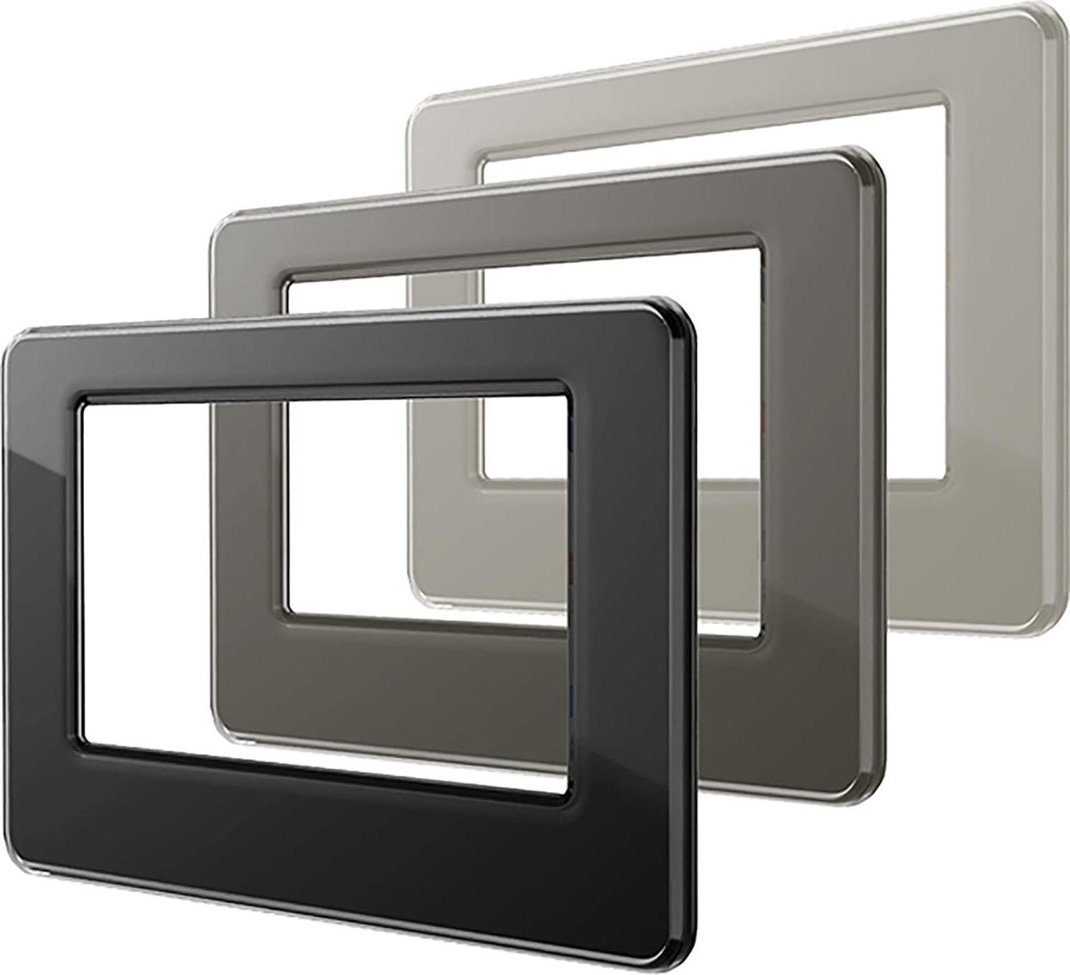 Thermostaat Fronten - Verwarmingsbedekking - Interieur Aanpassen - Verwisselbare Panel Set - 139 x 101 cm - Wit