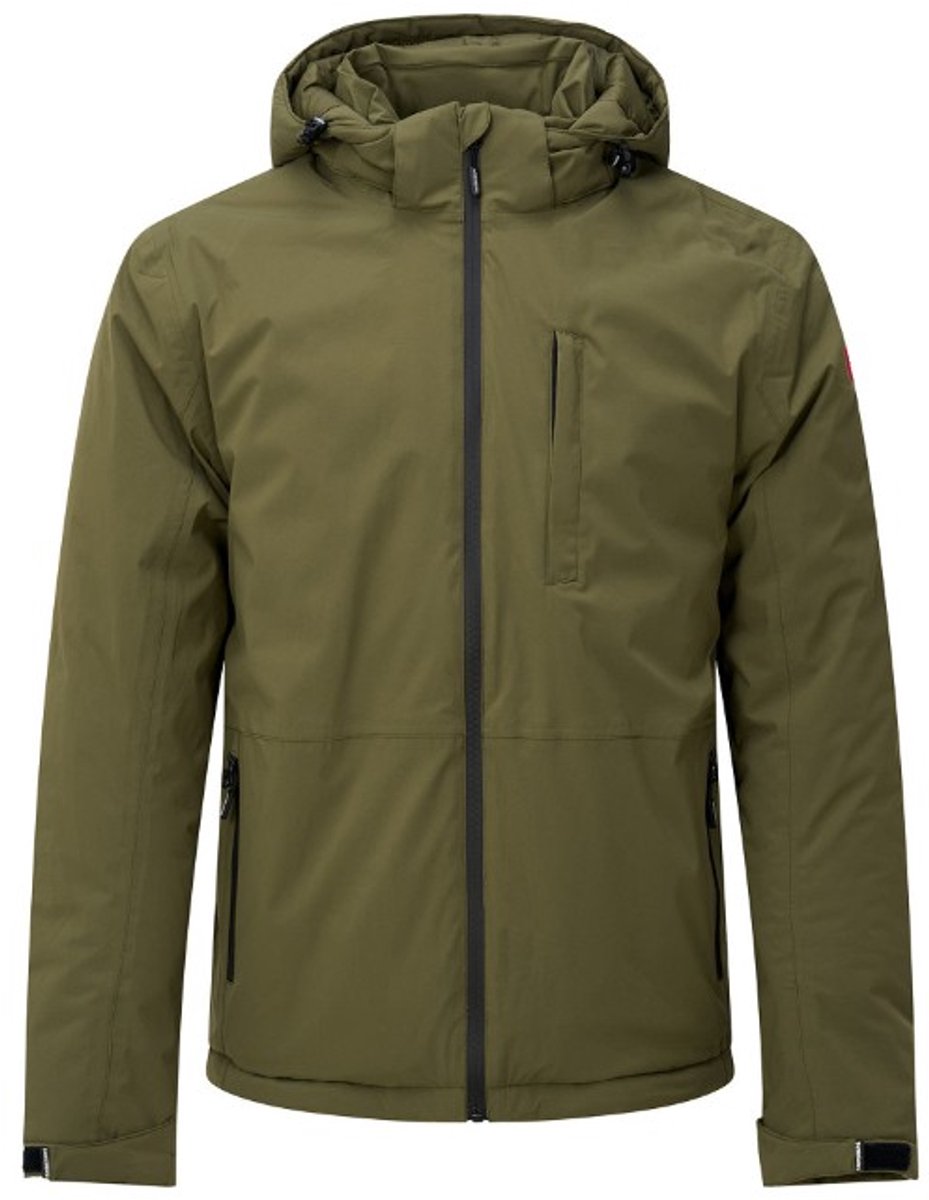 Jas Daniel army gevoerd winterjas nordberg Groen