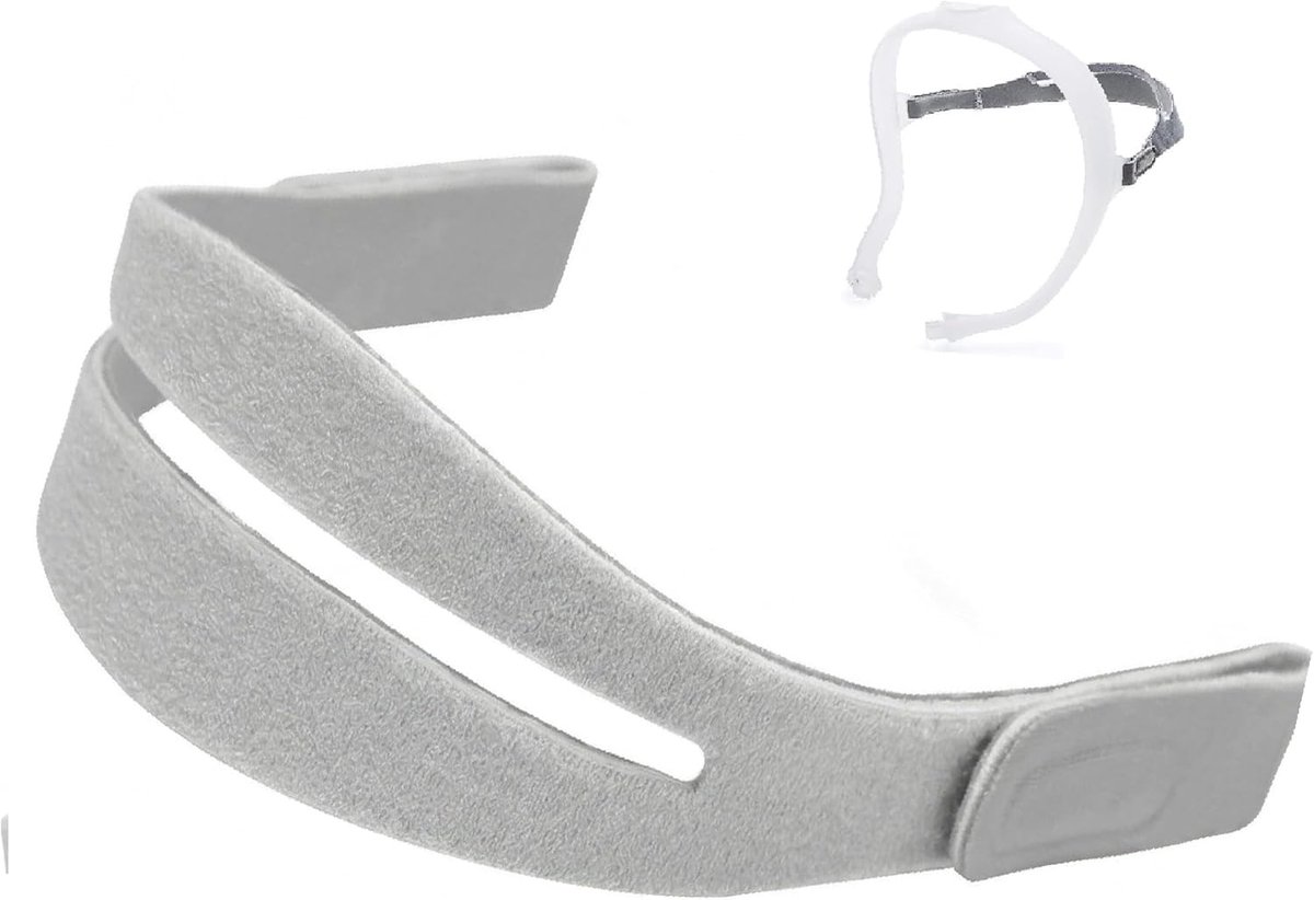 CPAP-hoofdband voor DreamWear-neusmasker & Respironics Dreamstation CPAP-masker - Vervanging van CPAP-band en CPAP-benodigdheden voor slaapapneu (masker, clips NIET inbegrepen)