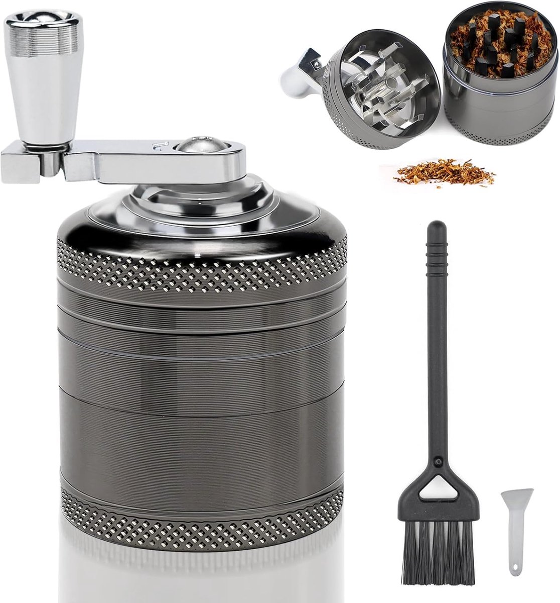 crusher, pollenmolen, handslinger, premium molen voor thuis, woning, keuken, restaurant