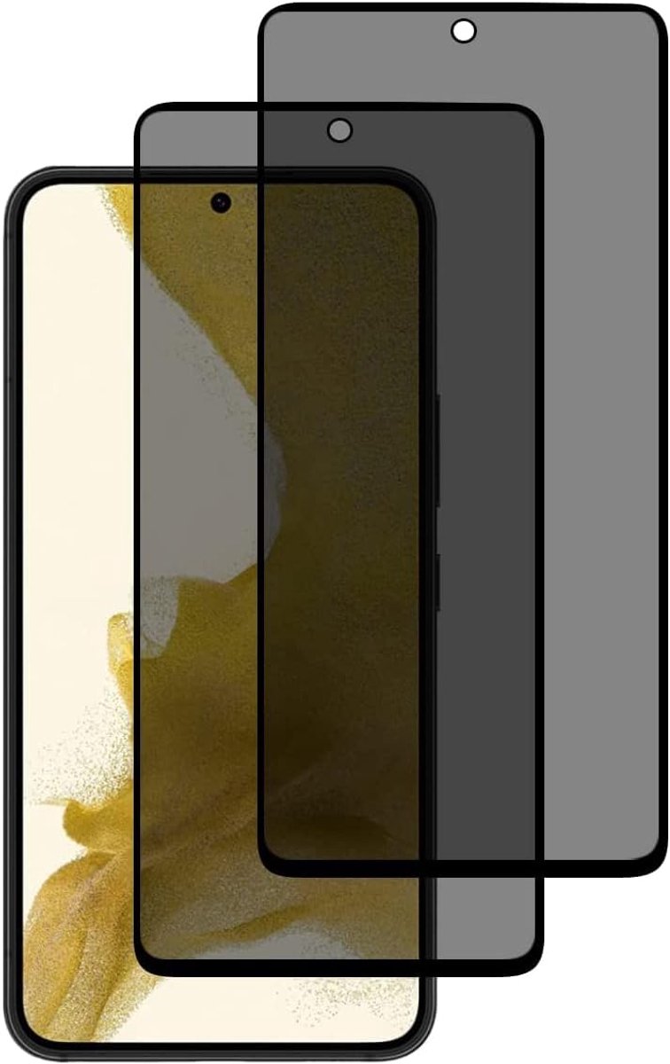 Privacyscherm beschermglas voor Samsung Galaxy S23 Ultra beschermfolie [2 stuks] anti-spy displaybeschermfolie 9H hardheid displayfolie pantserfolie inkijkbescherming