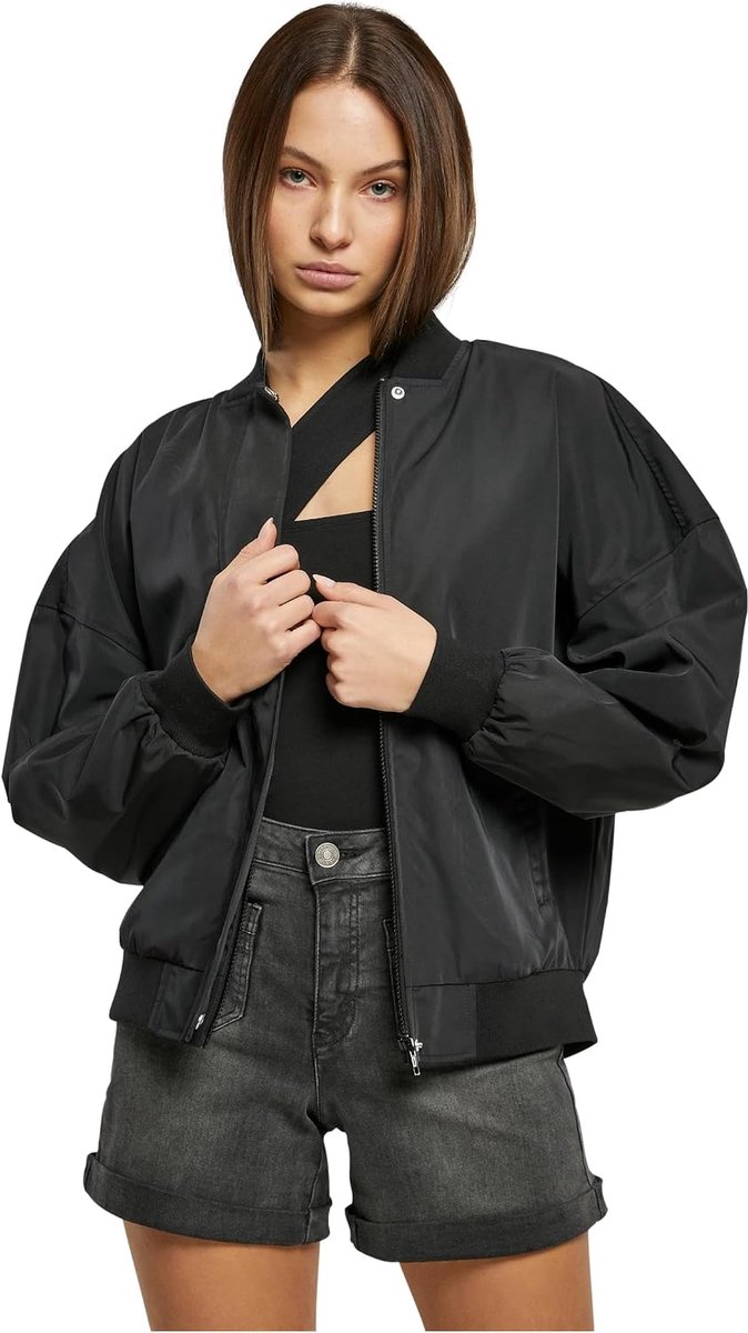 Classics Gerecycled Oversized Light Bomber Jacket voor dames dames Jas
