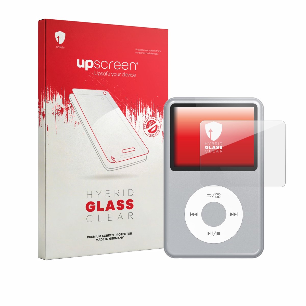 upscreen - Screenprotector voor innioasis Y1 - Folie Beschermfolie Beschermglas transparant