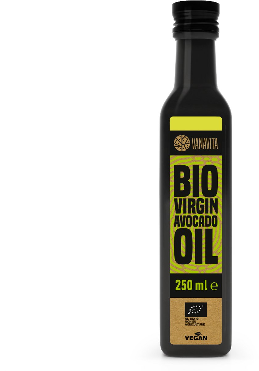 GymBeam BIO Avocado-olie van de eerste persing VanaVita 250 ml