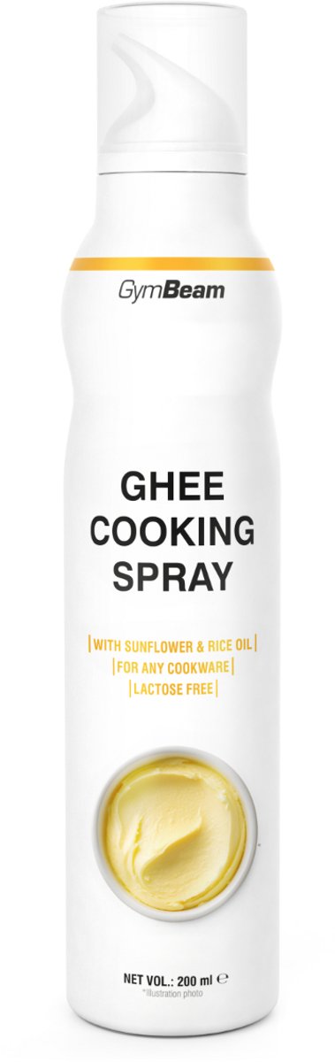 GymBeam Ghee kookspray 200 ml