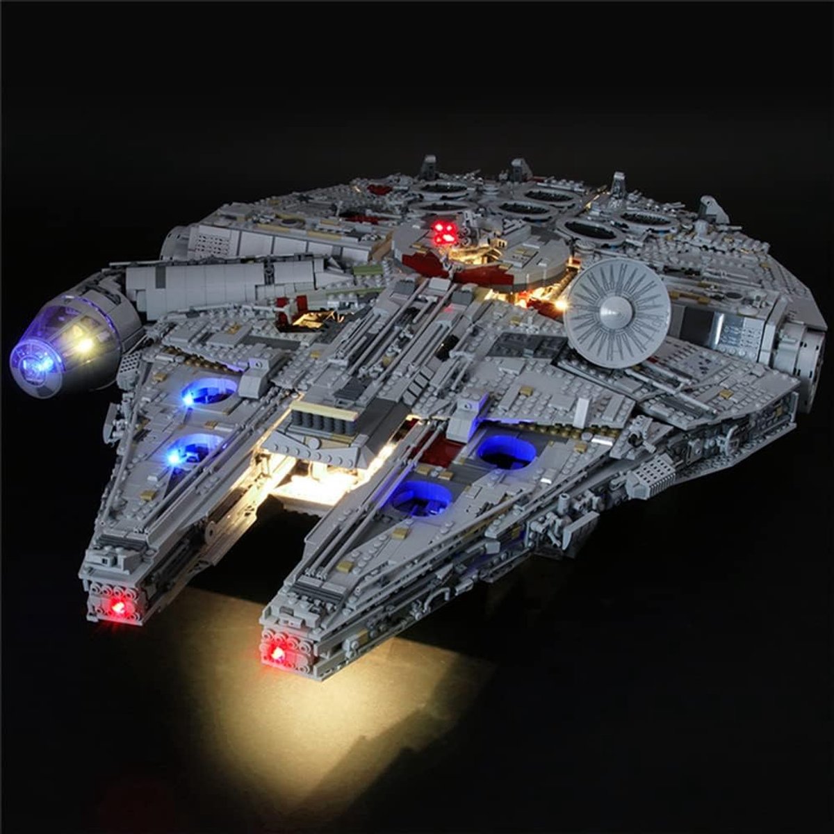 LED verlichtingsset compatibel met LEGO Ultimate Millennium Falcon - verlichting kit voor Star Wars 75192 (Bouwsteenmodel niet inbegrepen)