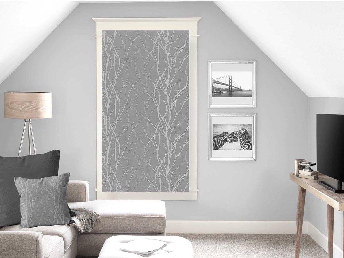 d'Ocre Liane Gebroken Zonde, Zeil, Polyester, Grijs, 60 x 160 cm