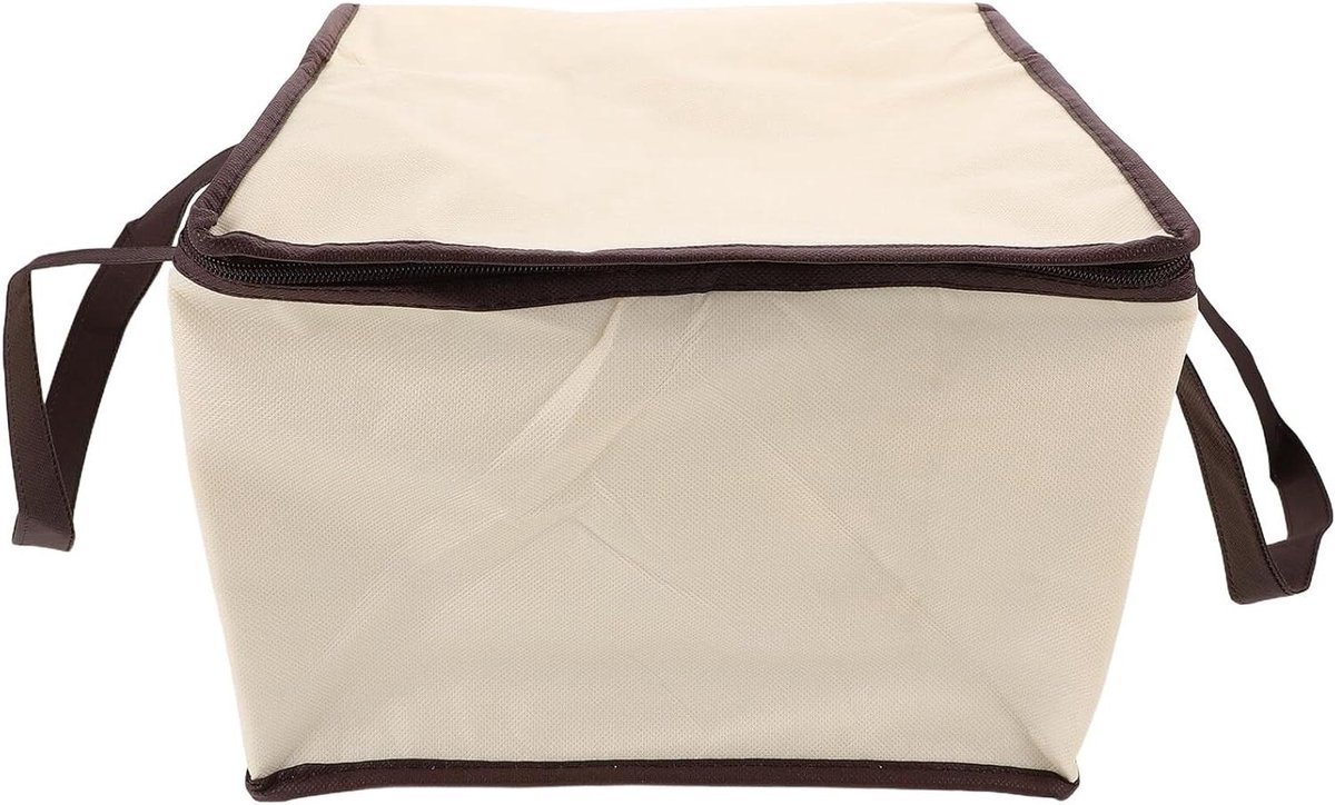 Deeg Fermentatie Container - Brood Rijsmand - Brood Bakken - Stabiele Warmte - 30 x 30 x 30 cm - Beige
