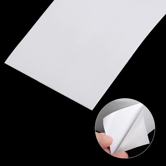 Tent Reparatie Tape - Ripstop Patch - Waterdicht Herstellen - Hoge Hechtsterkte - 3 stuks 315"x246ft - Wit — afbeelding 4