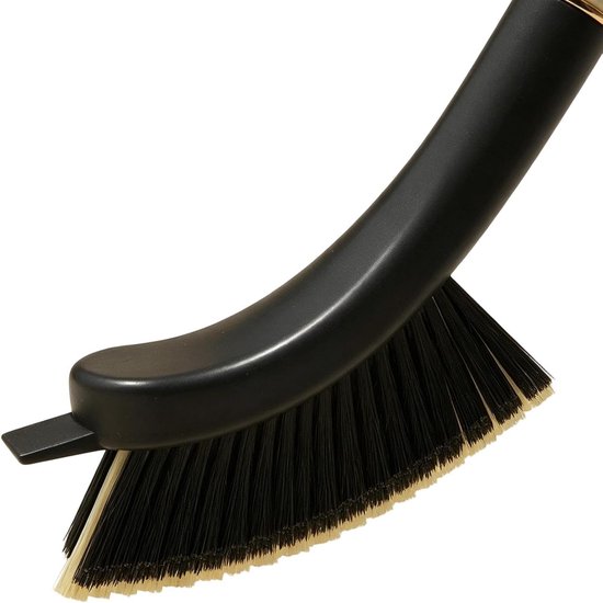Voegenreiniger Borstel - Tegelborstel Schuurborstel - Kleine Ruimtes Reinigen - Antislip Handgreep - 32.5 cm - Grijs — afbeelding 5