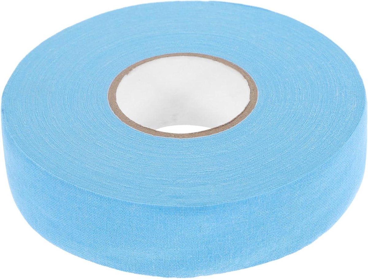 Hockey Tape Rol - Sporttape Atletische Tape - Racket Beschermen - Scheurbaar Zonder Schaar - 2.5 cm Hoogte - Hemelsblauw
