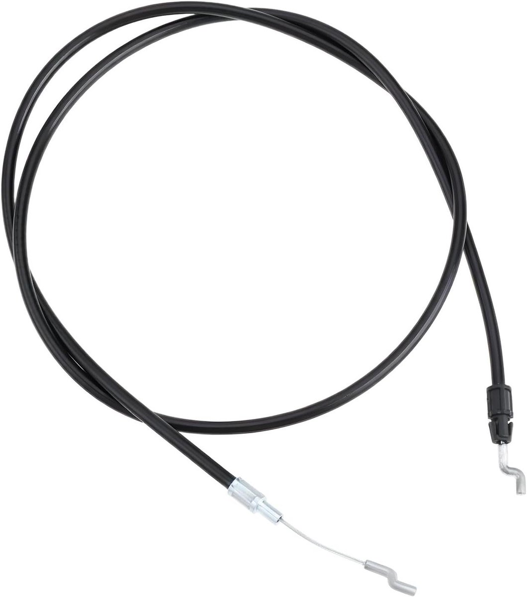 Bowdenkabel Grasmaaier - Motorremkabel Gazonmaaier - Veilig Maaien - Directe Vervanging - 1290 mm - Zwart Zilver
