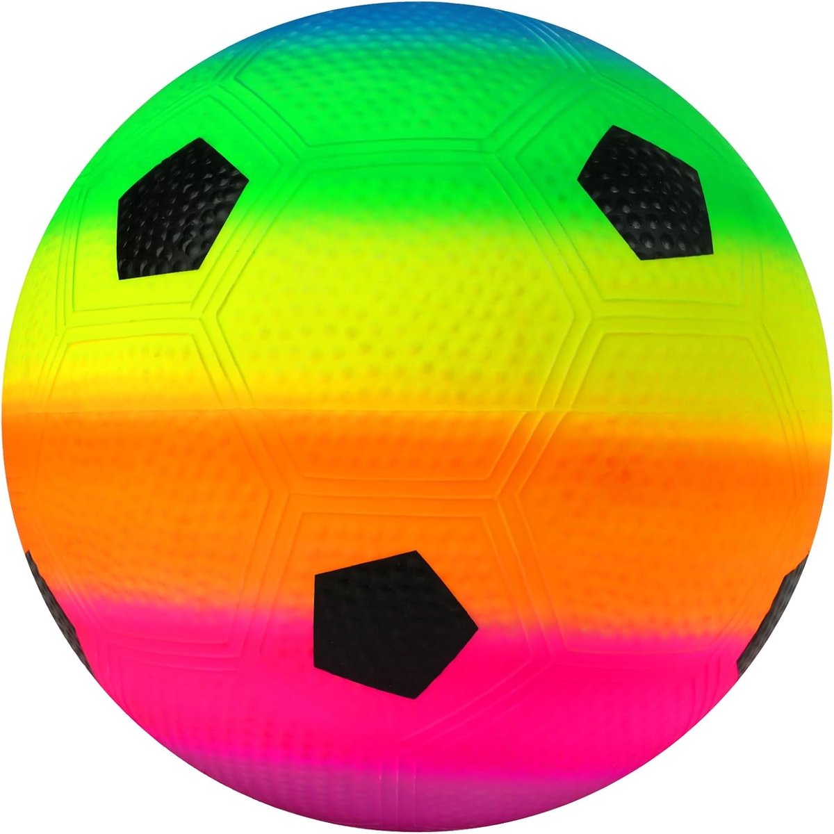 Regenboog speelbal, Pvc springbal, springbal, kinderspeelbal, voor