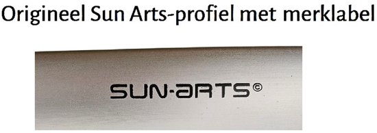 Sun-Arts - Vliegengordijn - 100x232 cm - Crème van Sun-Arts — afbeelding 3