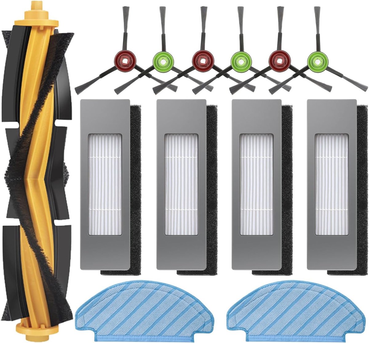 Reserveonderdelen Kits voor ECOVACS Deebot Ozmo T8 T8+ T8 Aivi T8 AIVI+ T8 MAX T9+ T5 N8+ / N8+ Plus N8 Pro N8 Pro +/N8 Pro+ Plus N10 Plus N7 OZMO 920 950 Vacuüm Stofzuiger