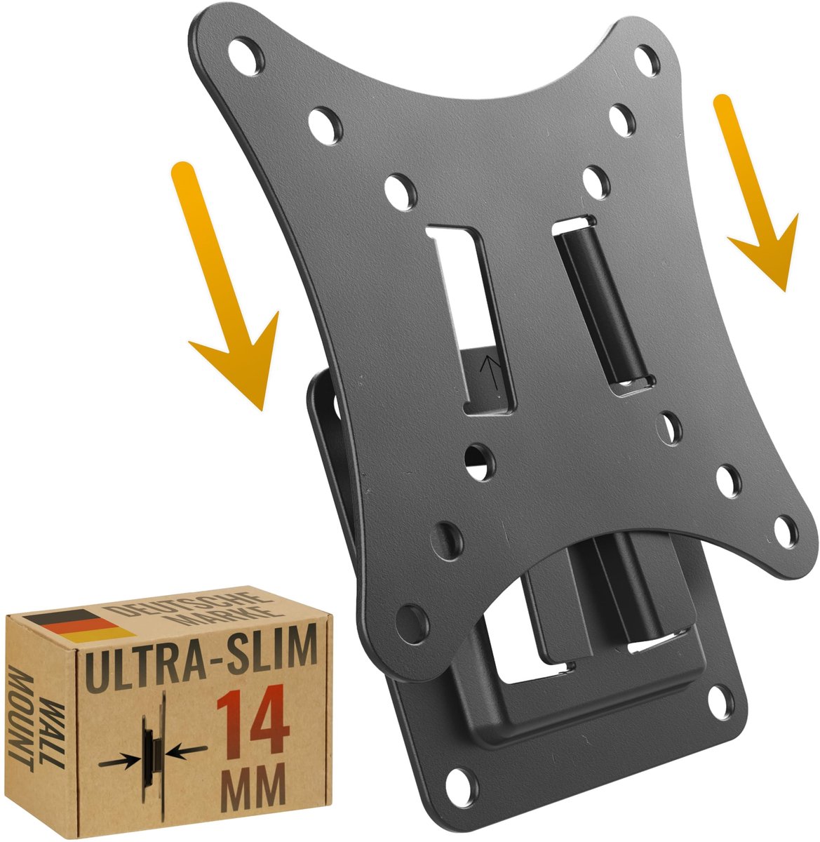 Omgoods - Ultra-Slanke TV Wandbeugel voor 13-29 Inch - Compatibel tot 20kg